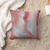 ピンクウォーター美しいスロークッション クッション (ブランケット)