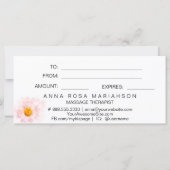 *~*ピンクウォーター色デイジーハートミニマリストガーリー (裏面)