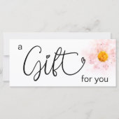 *~*ピンクウォーター色デイジーハートミニマリストガーリー (正面)