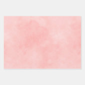 ピンクウォーター色金ゴールドグラムストライプズ ラッピングペーパーシート (正面2)