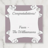 ピンクエキナセアデイジー フェイバータグ (裏面)