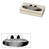 ピンクエクレフランスのーショックスパティシリーベーキングパティスリー ラバースタンプ (押印)