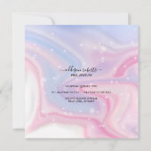 ピンクエステティックジュエリー気に サンキューカード (裏面)