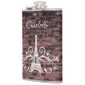 ピンクエッフェルタワーグランジフラスコ フラスク (左)