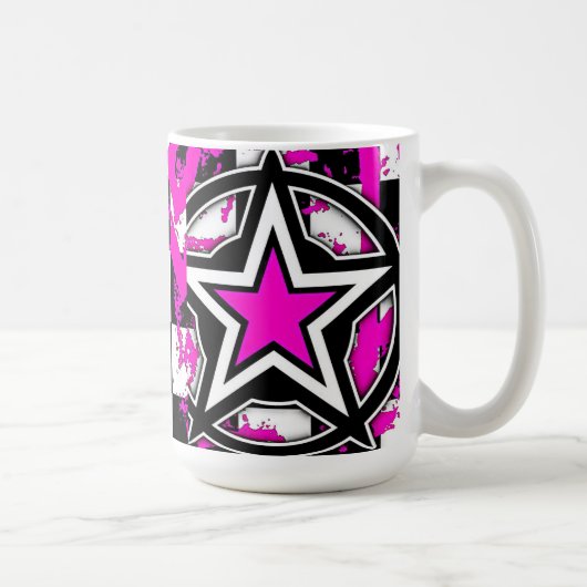 ピンクエモスターコーヒーマグ コーヒーマグカップ (右)