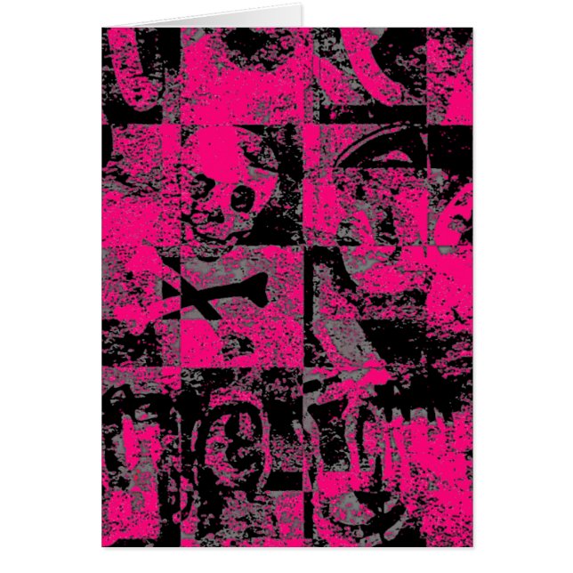 ピンクエモ抽象芸術 (正面)