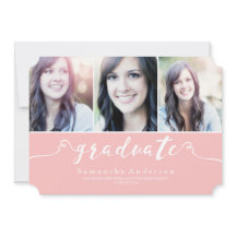 ピンクエレガンス3フォトグラジェル招待状