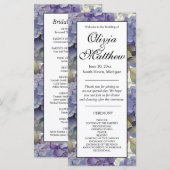 ピンクエレガントがかった紫オレンジ色の水色フローラ (正面/裏面)