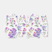 ピンクエレガントがかった紫色の水色の野花 フェイバーボックス (折り畳みなし)