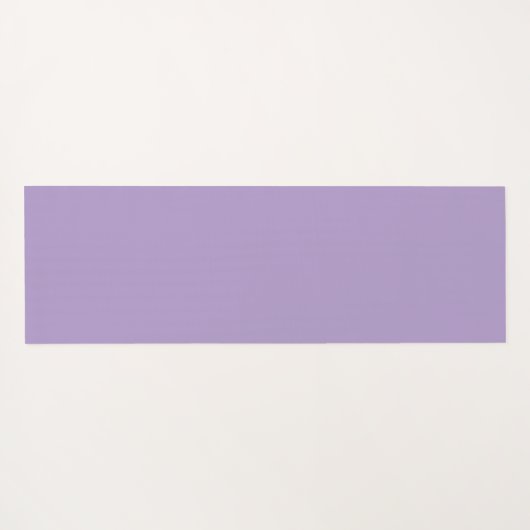 ピンクエレガントがかった紫色の水色の野花 ヨガマット (裏面(横))