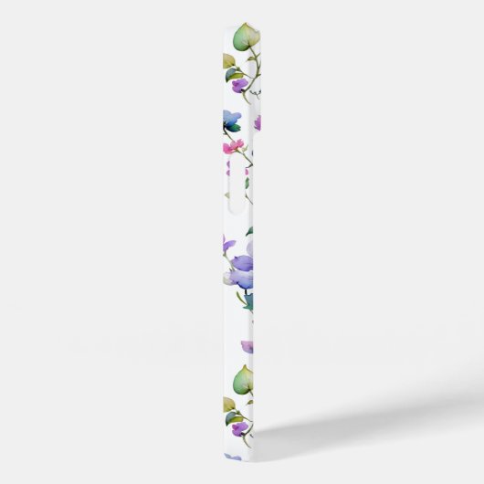 ピンクエレガントがかった紫色の水色の野花 Case-Mate iPhoneケース (裏面 / 右)