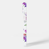 ピンクエレガントがかった紫色の水色の野花 Case-Mate iPhoneケース (裏面 / 左)