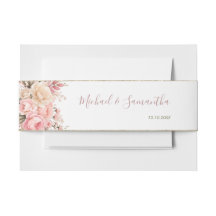 ピンクエレガントとアイボリーバラ結婚ズ