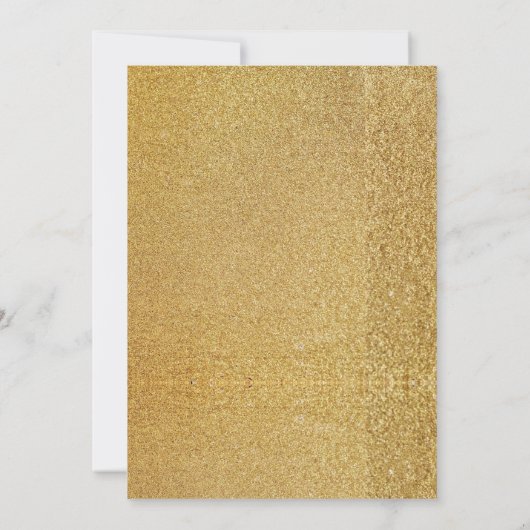 ピンクエレガントとイエローローズブライダルシャワー 招待状 (裏面)