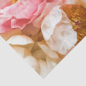 ピンクエレガントとクリーム牡丹ティッシュペーパー 薄葉紙 (詳細)