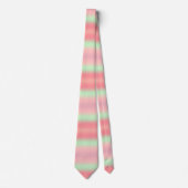 ピンクエレガントとグリーングラデーション ネクタイ (正面)