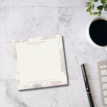 ピンクエレガントとグレーの大理石の公証人ロゴ