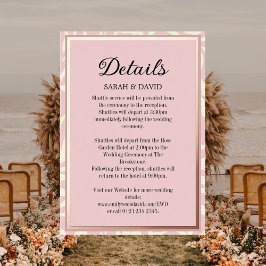 ピンクエレガントとバラの金ゴールドのエンク結婚ロージャ 箔招待状