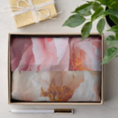 ピンクエレガントとピーチピオニーティッシュペーパー 薄葉紙 (ギフト)