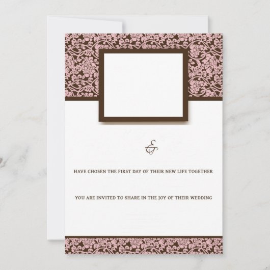 ピンクエレガントとブラウン (正面)