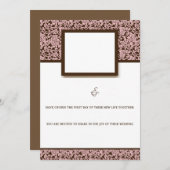 ピンクエレガントとブラウン (正面/裏面)