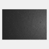 ピンクエレガントとブラックと私はバレンタインが大好き ラッピングペーパーシート (正面3)