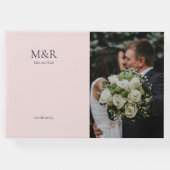 ピンクエレガントとブラック結婚ズ ゲストブック (正面)