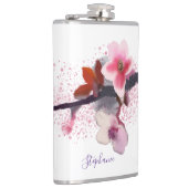 ピンクエレガントと紫のさくらんぼ フラスク (右)