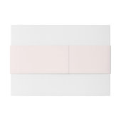 ピンクエレガントと紫のフランスの薄紫結婚 招待状ベリーバンド (裏面例)