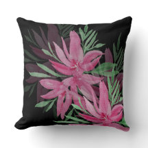 ピンクエレガントと黒のボホフローラ水色