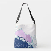 ピンクエレガントのカメリア名の追加 クロスボディバッグ (裏面)