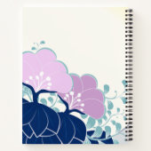 ピンクエレガントのカメリア名の追加 ノートブック (裏面)