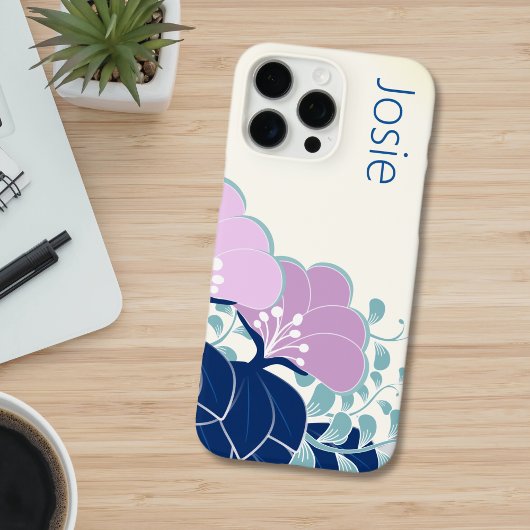 ピンクエレガントのカメリア名の追加 Case-Mate iPhoneケース