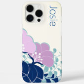 ピンクエレガントのカメリア名の追加 Case-Mate iPhoneケース (裏面)