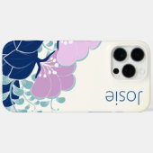 ピンクエレガントのカメリア名の追加 Case-Mate iPhoneケース (裏面 (横))