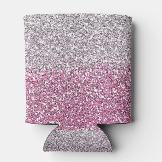ピンクエレガントのグラデーショングリッター 缶クーラー (裏面)