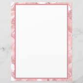 ピンクエレガントのグリッターパタパーソナライズされたーン (裏面)