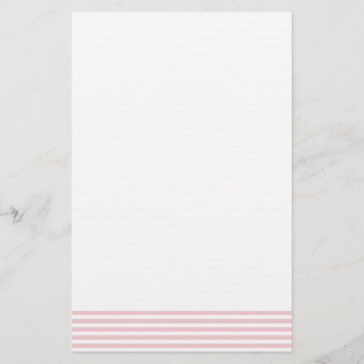 ピンクエレガントのスイートピーの花 – パーソナライズされた 便箋 (裏面)