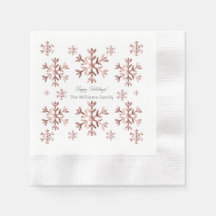 ピンクエレガントのバラの金ゴールド見る雪の結晶クリスマス