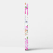 ピンクエレガントのバラ水彩花模様 | Case-Mate iPhoneケース (裏面 / 左)