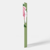 ピンクエレガントのバラ&グリーン葉 Case-Mate iPhoneケース (裏面 / 左)