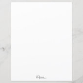 ピンクエレガントのバラ、ヴィンテージダマスクとモノグラム (裏面)