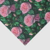 ピンクエレガントのバラ 薄葉紙 (詳細)