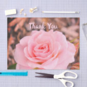 ピンクエレガントのバラ 薄葉紙 (クラフト)