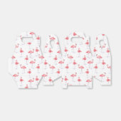 ピンクエレガントのフラミンゴ模様 フェイバーボックス (折り畳みなし)