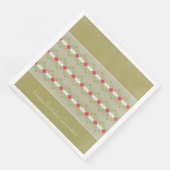 ピンクエレガントのフローラアクセント付きパターン (コーナー)