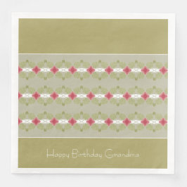 ピンクエレガントのフローラアクセント付きパターン