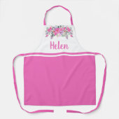 ピンクエレガントのフローラ名 エプロン (正面)