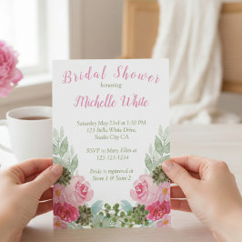 ピンクエレガントのフローラ水色