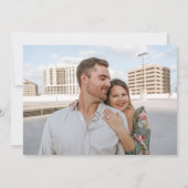 ピンクエレガントのフローラ結婚の写真 セーブザデート (裏面)